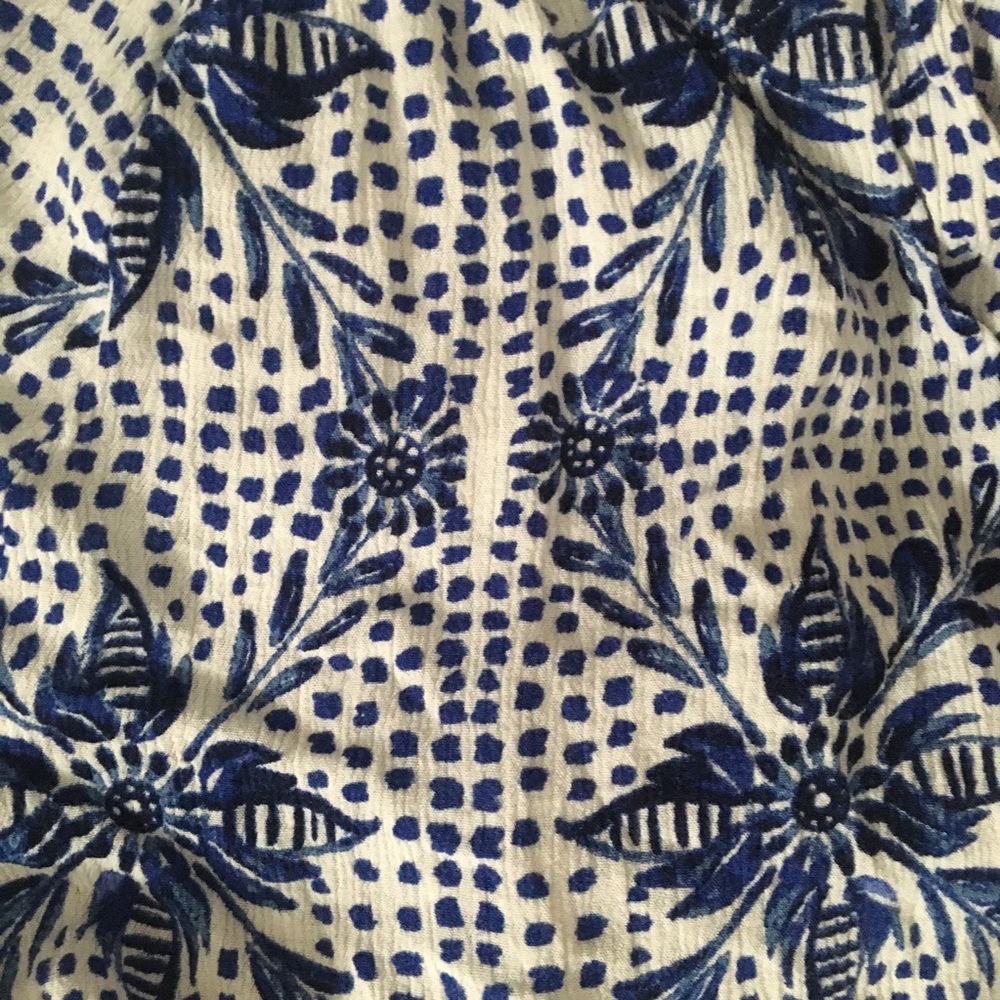 SMYM Mumu Blue & White Shorts XS - Picture 4 of 6